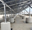 Concrete Solar Flat Roof Mount